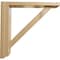 Ekena Millwork 2 1/2"W x 12 3/4"D x 12 1/4"H Traditional Shelf Bracket, Cherry BKT02X12X12TRCH - alternate 2
